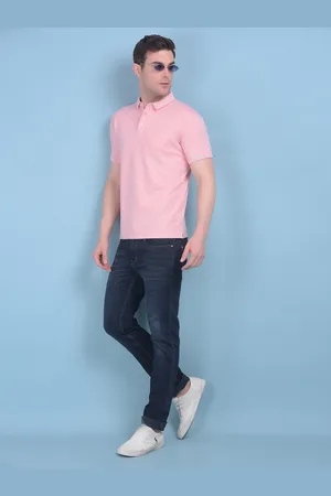 Crimsoune Club Polo Collar Pockets Slim Fit T-shirt