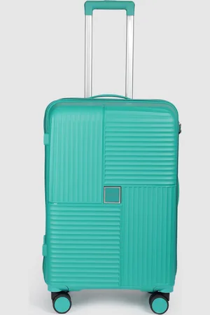 Teakwood Leathers Gear 360-Degree Rotation Hard-Sided Medium-Sized Trolley Bag 57L