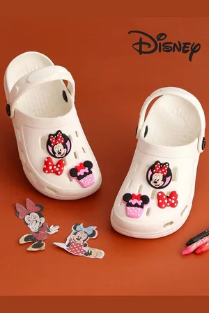 Yellow bee Girls Clogs Flip-Flops