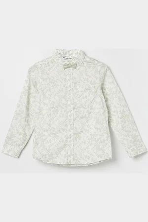 Lifestyle Boys Floral Opaque Printed Casual Shirt