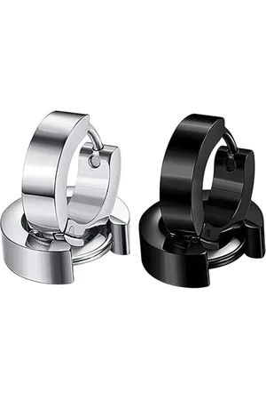 Roadster Set Of 2 Silver-Plated Circular Hoop Earrings