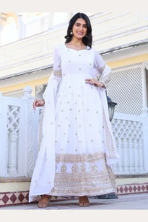 Ethnic Yard Women Ethnic Motifs Embroidered Regular Sequinned Kurta with Pyjamas & With Dupatta