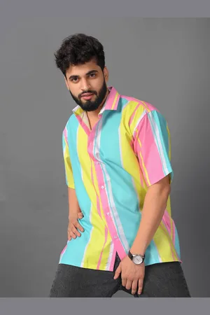 Brown brothers Unisex Relaxed Opaque Printed Casual Shirt