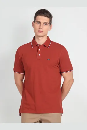Arrow Polo Collar Cotton T-shirt