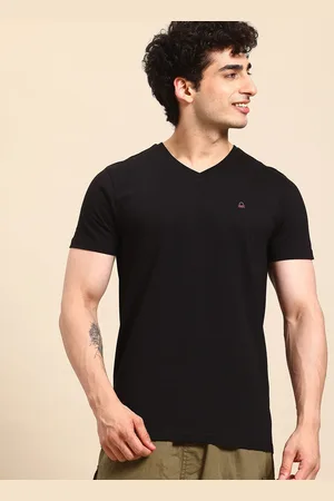 Benetton Men V-Neck T-shirt