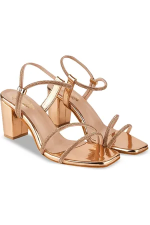 Shoetopia Girls Embellished Block Heels Sandals