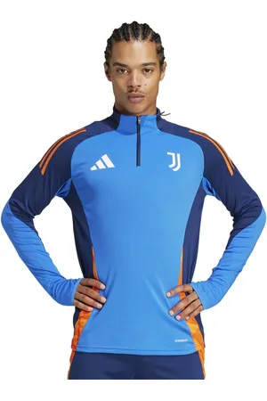 adidas Juve Tr Brand Logo Printed Long Sleeve Jacket