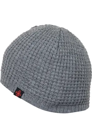 FabSeasons Unisex Grey Self Design Beanie