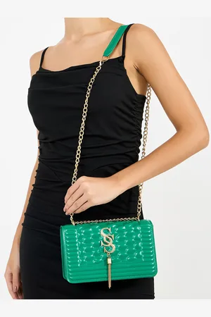 Styli Women Embellished Textured Sling Bag