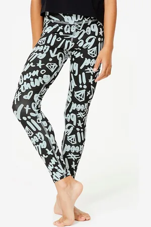 DECATHLON Girl Printed Ankle Length Leggings