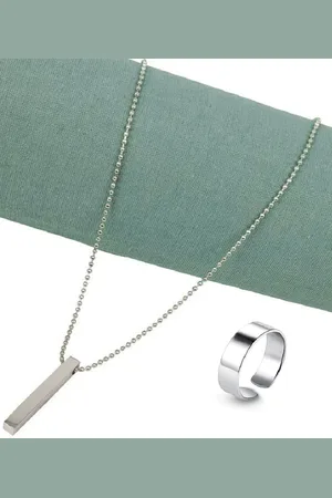 Roadster Silver-Plated Contemporary Pendants with Chains