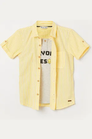 Lifestyle Boys Opaque Casual Shirt