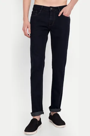Mast & Harbour Men Navy Blue Micheal Slim Fit Stretchable Jeans