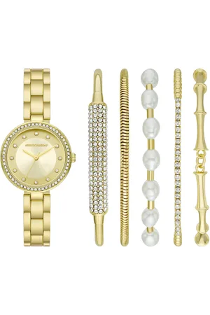 Skechers Women Bracelet Glitz Set Analogue Watch With Bracelets SR9084