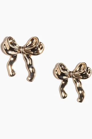 H&M Bow-Shaped Stud Earrings