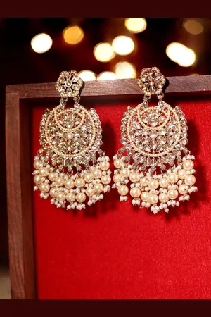 Priyaasi Women Contemporary Chandbalis Earrings