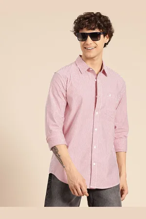 Benetton Striped Pure Cotton Casual Shirt