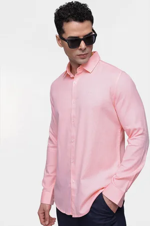 French Connection Pure Cotton Textured Slim Fit Casual Shirt
