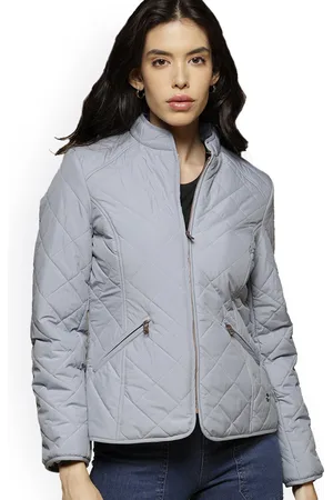 Gipsy Women Blue Quilted Jacket