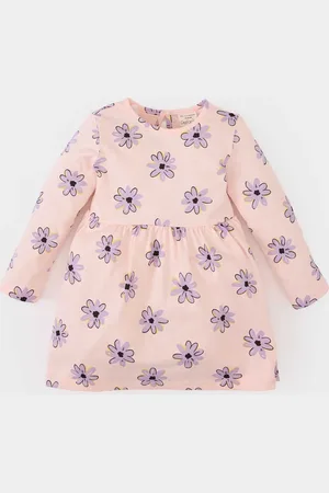 DeFacto Floral Print A-Line Dress