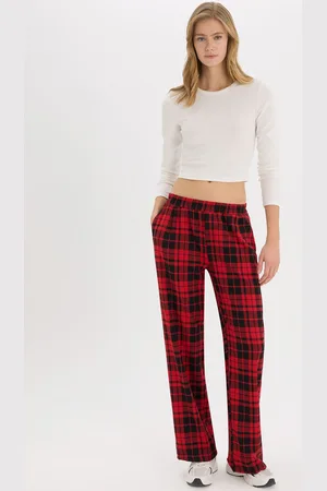 DeFacto Women Checked Trousers