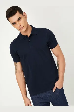 Max Collection Men Polo Collar Pockets T-shirt