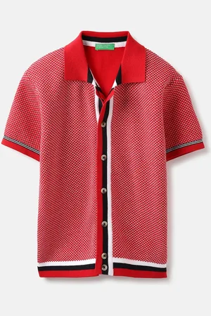Benetton Boys Opaque Casual Shirt