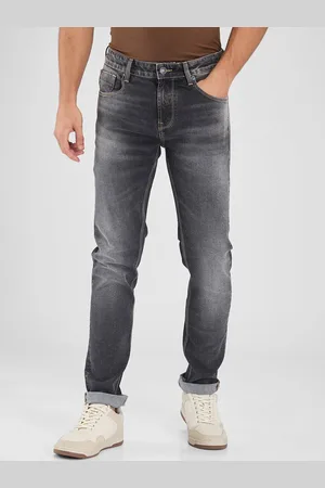 SPYKAR Men Slim Fit Mid-Rise Light Fade Stretchable Jeans
