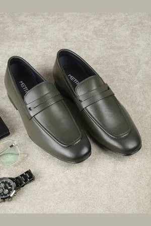 Metro Men Leather Formal Slip-Ons