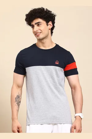 Benetton Colourblocked T-shirt