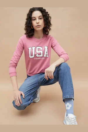 Lifestyle Women Printed Sweatshirt