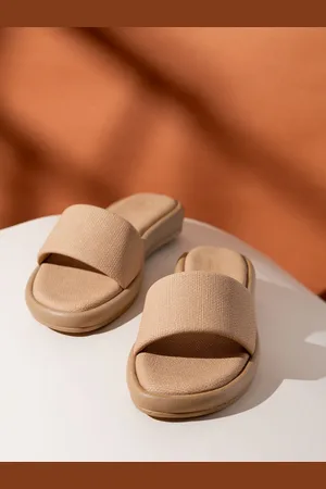 Inc 5 Women Open Toe Flats with Bows