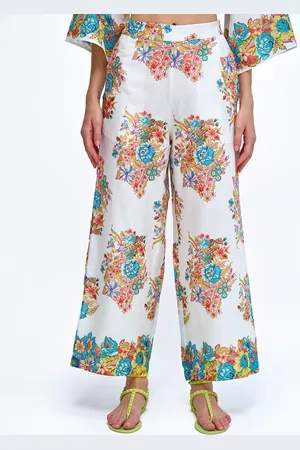 COVER STORY Women Floral Printed Trousers