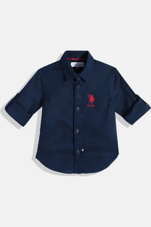 Ralph Lauren Boys Floral Printed Pure Cotton Casual Shirt