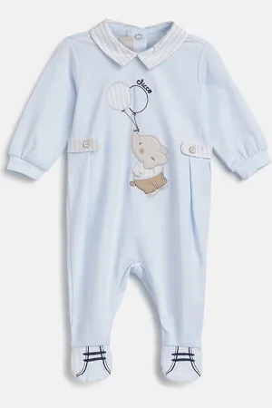 chicco Boys Striped Sleepsuit