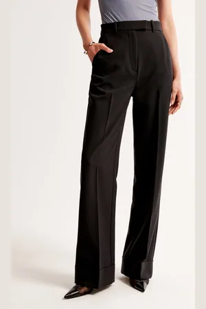 Chemistry Women Ultra Flared High-Rise Pleated Trousers