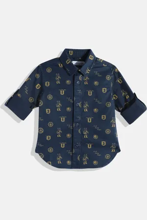 Ralph Lauren Boys Printed Pure Cotton Casual Shirt