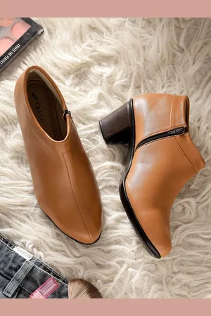 TRASE Women Casual Block-Heeled Regular Boots