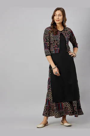 Azira Straight Kurta with Palazzos & Jacket