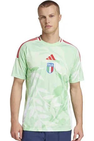 adidas Italia FIGC Printed Crew Neck T-shirt