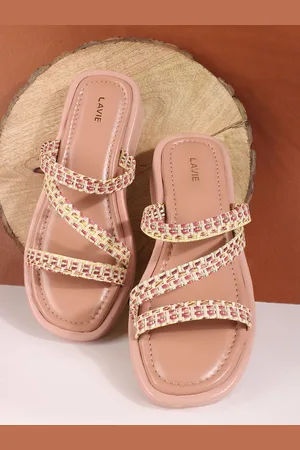 LAVIE PU Flatform Sandals