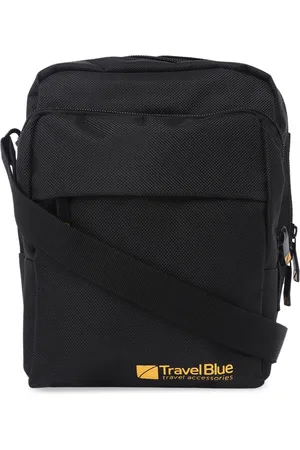 TravelBlue Unisex Black Solid Urban Messenger Bag