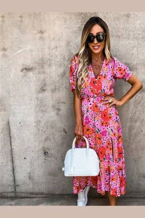 DressBerry Floral Print Dress