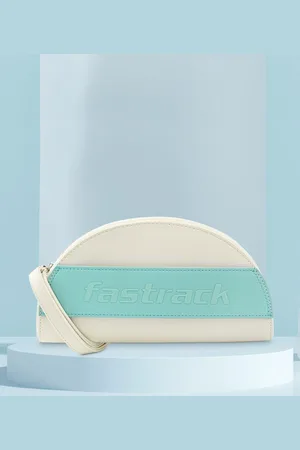 Fastrack Women Colourblocked Half Moon Sling Bag