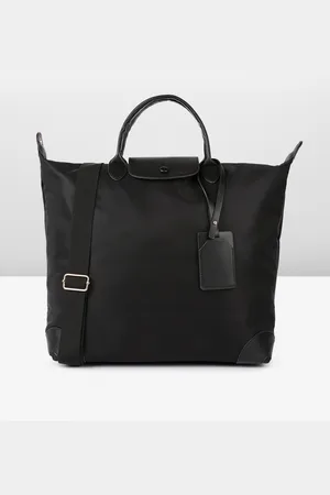 Mast & Harbour Oversized Shopper Handheld Bag with Cut Work