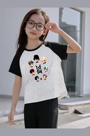 BAESD Girls Printed T-shirt
