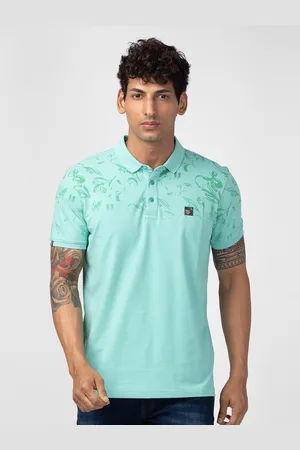 SPYKAR Men Polo Collar Slim Fit Cotton T-shirt