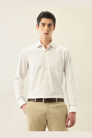 Arrow Men Classic Horizontal Stripes Opaque Striped Formal Shirt