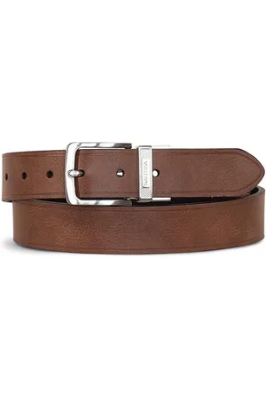 Nautica Men Leather Reversible Belt