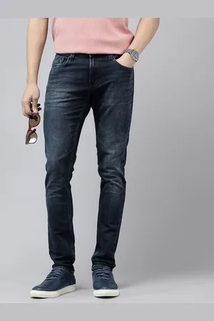 SPYKAR Men Skinny Slim Fit Low-Rise Light Fade Stretchable Jeans